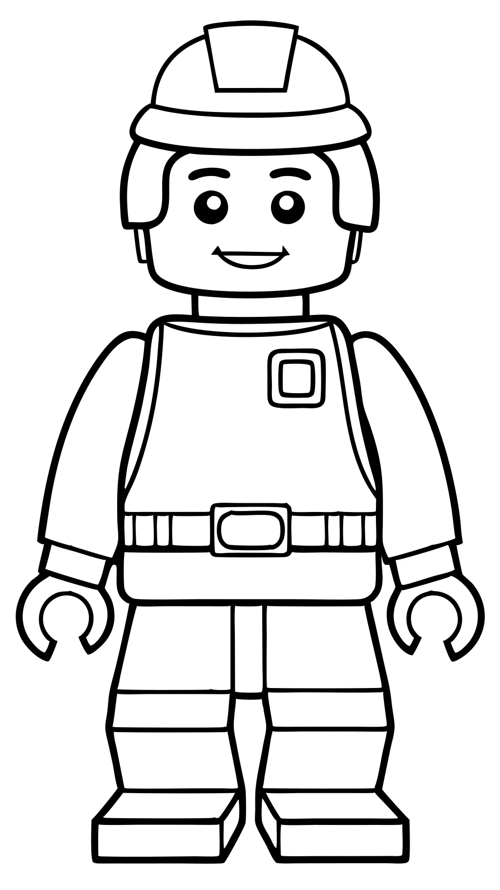 coloriages LEGO faciles